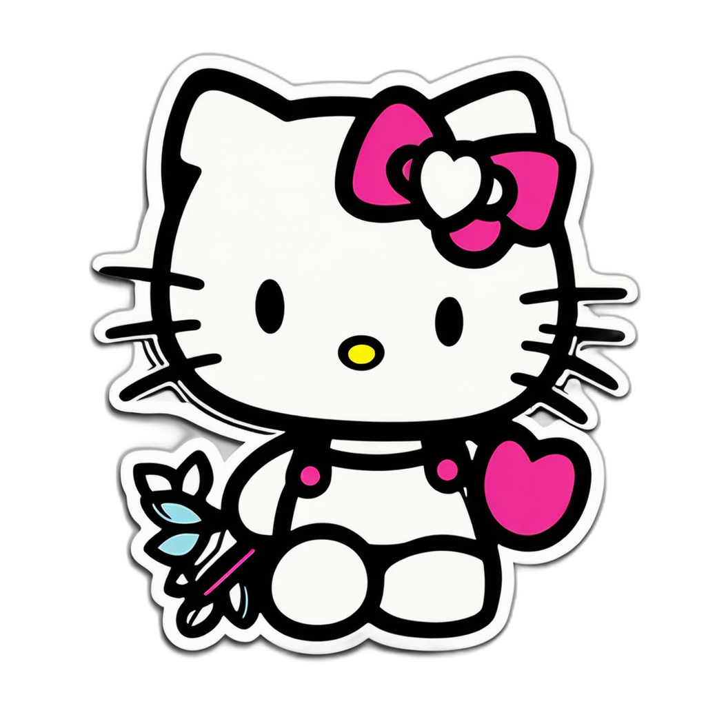 Felpa con farfalla Hello Kitty 58