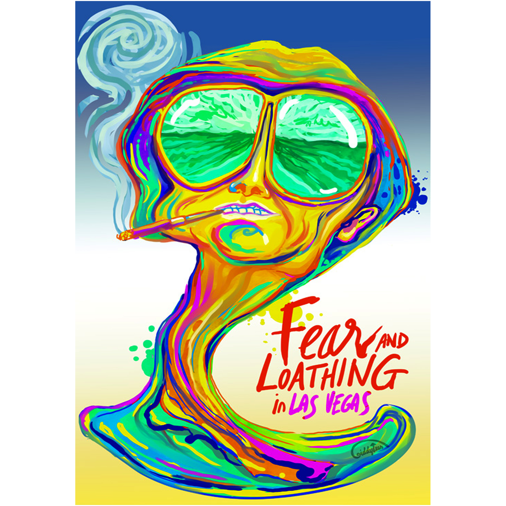 SWEATSHIRT Fear and Loathing Vegas Poster 58