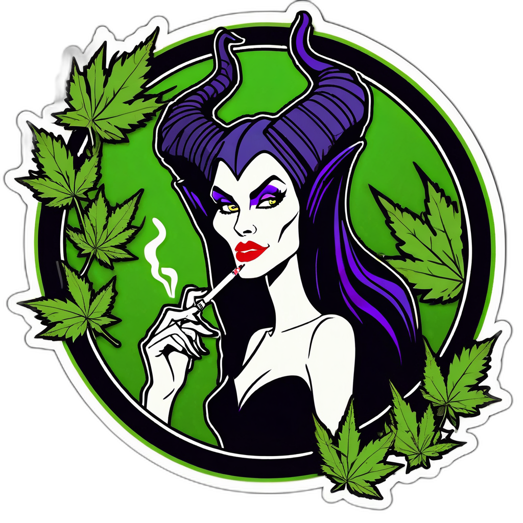 Green Water Bottle: Cannabis Queen 58