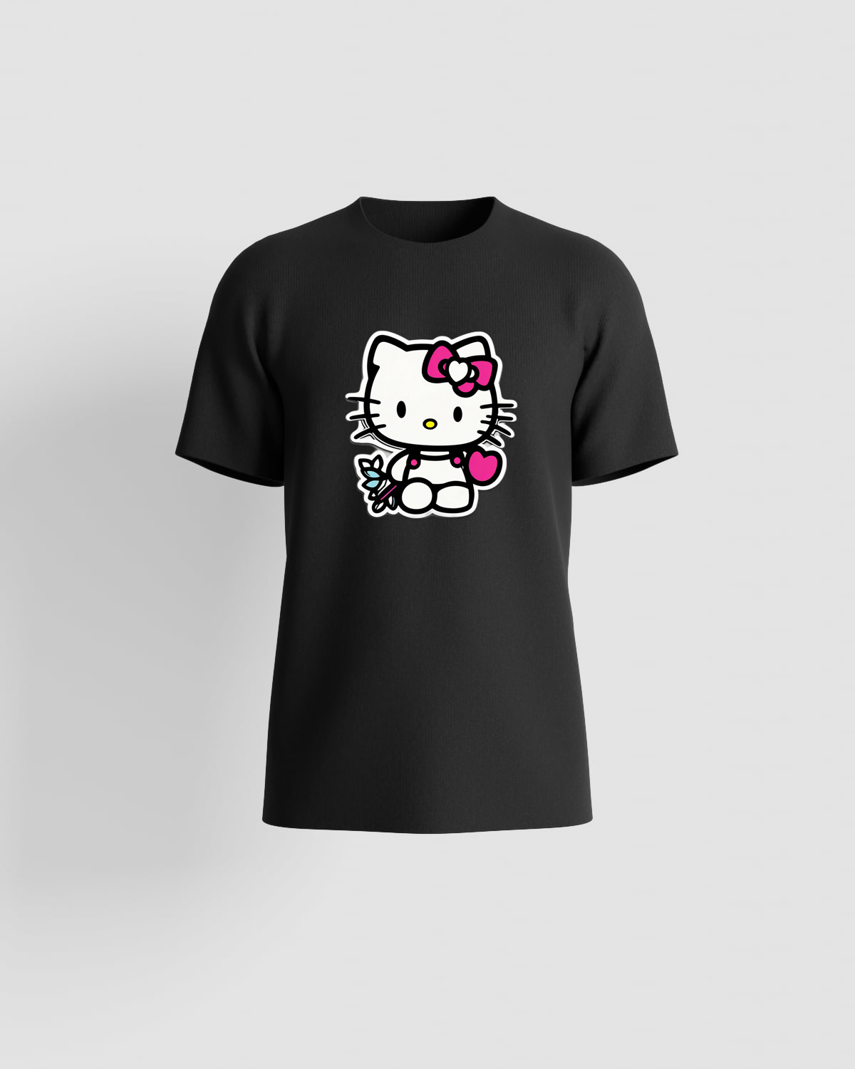 T‑shirt con design farfalla Hello Kitty
