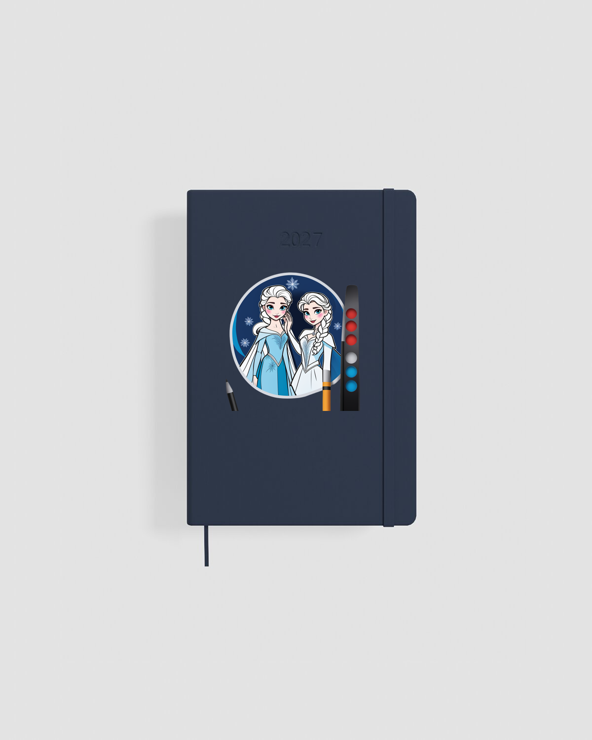 Planner giornaliero personalizzabile con design audace