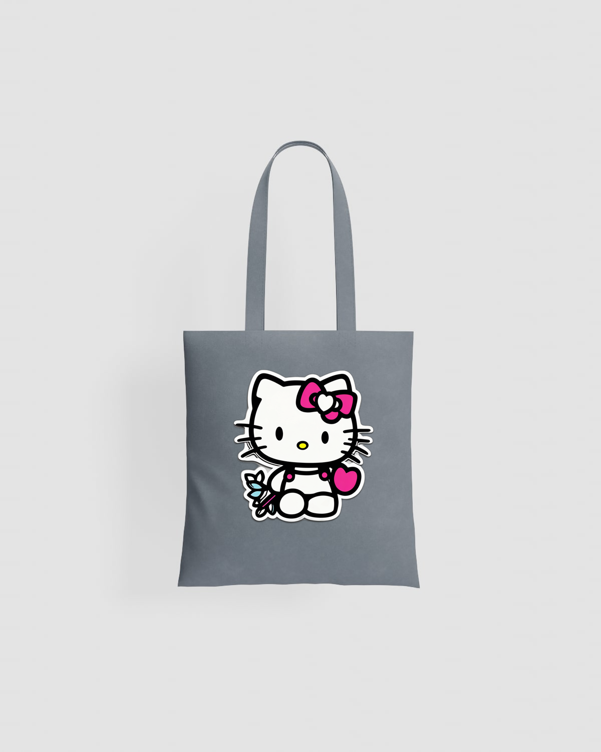 Borse tote Hello Kitty con farfalla 0