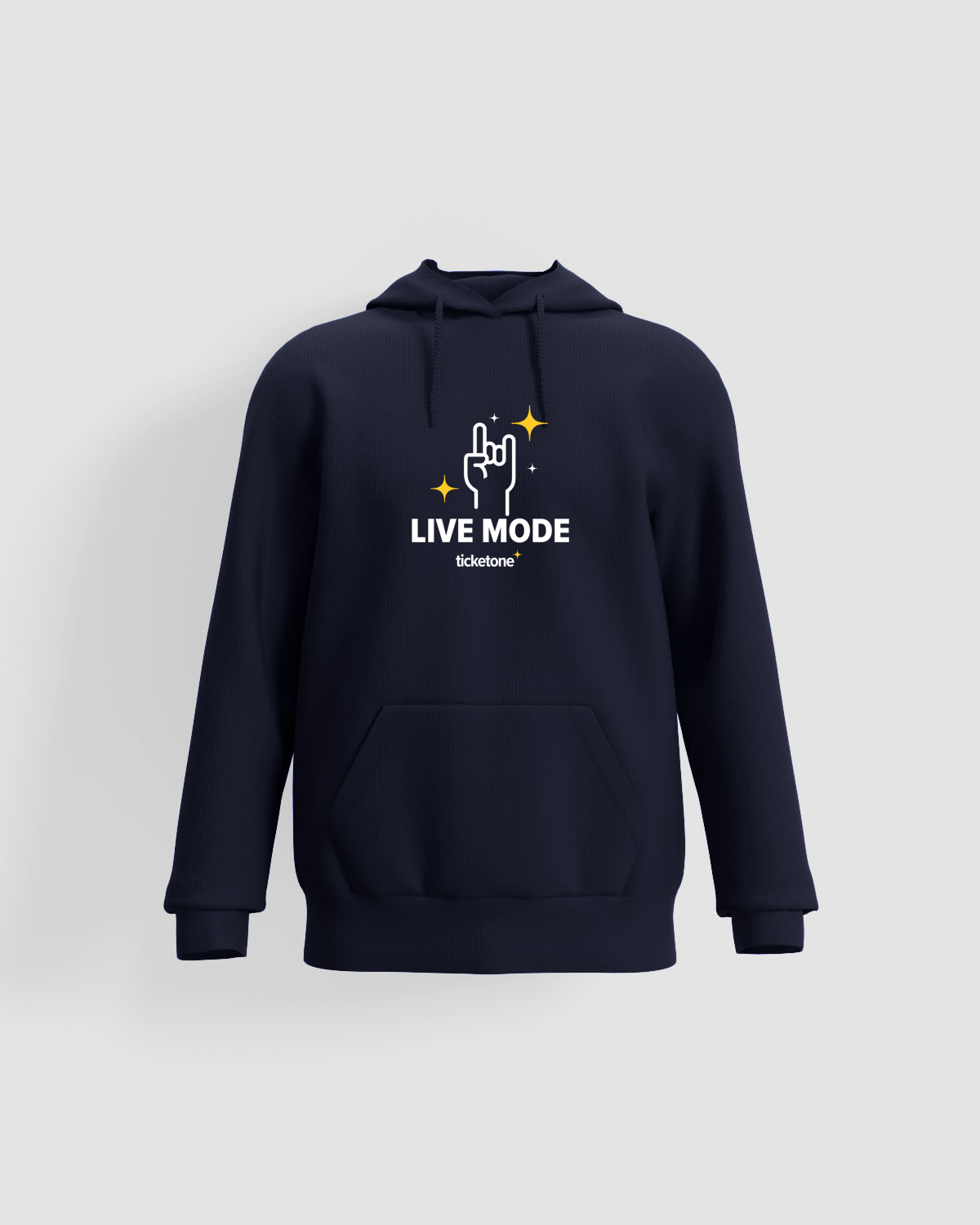 Felpa cappuccio unisex personalizzabile – Live Mode 59