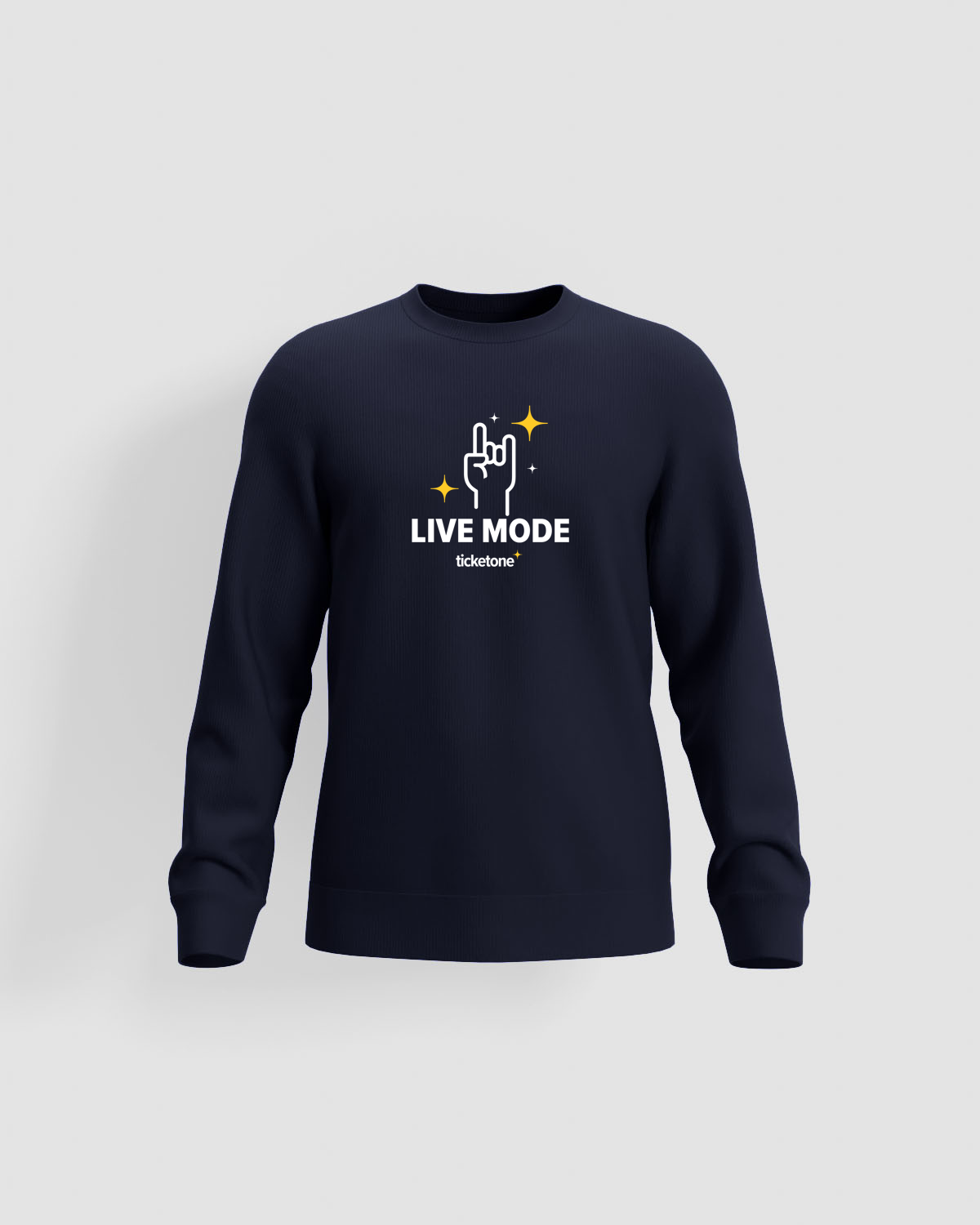 Felpa girocollo unisex personalizzabile - Live Mode 59
