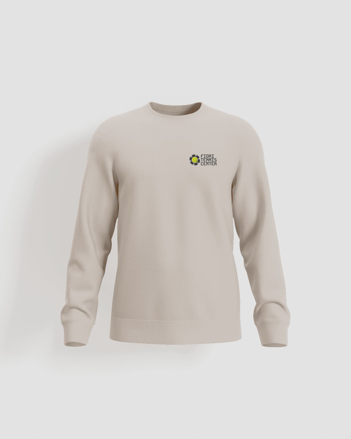 Felpe logo sportivo con gradiente nero