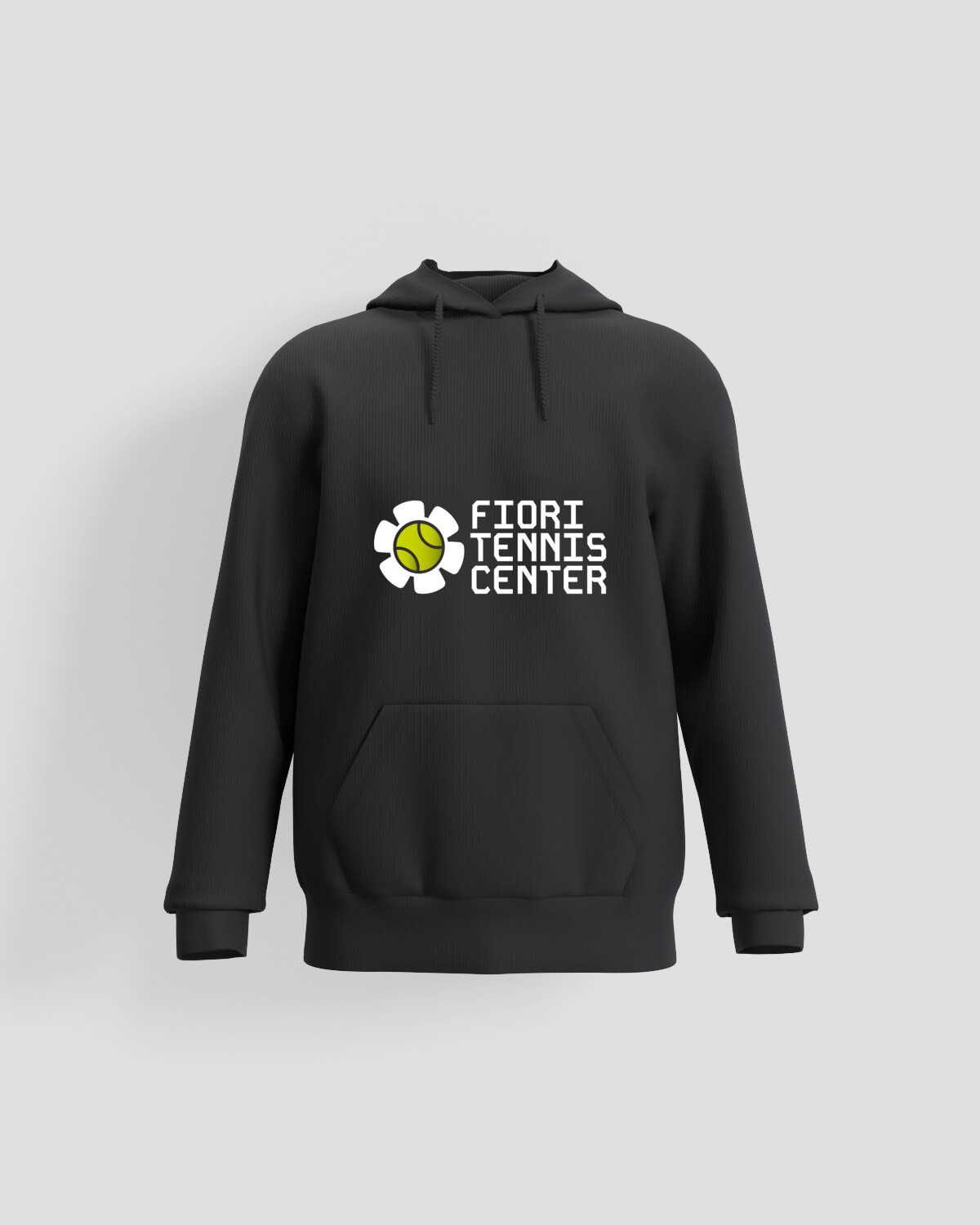 Premium Felpe logo bianco e nero