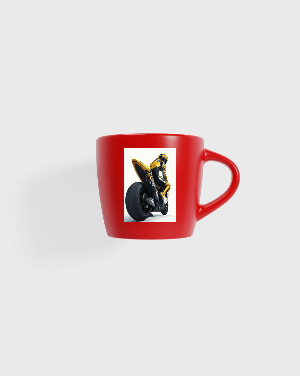 MUG with motorcycle rider