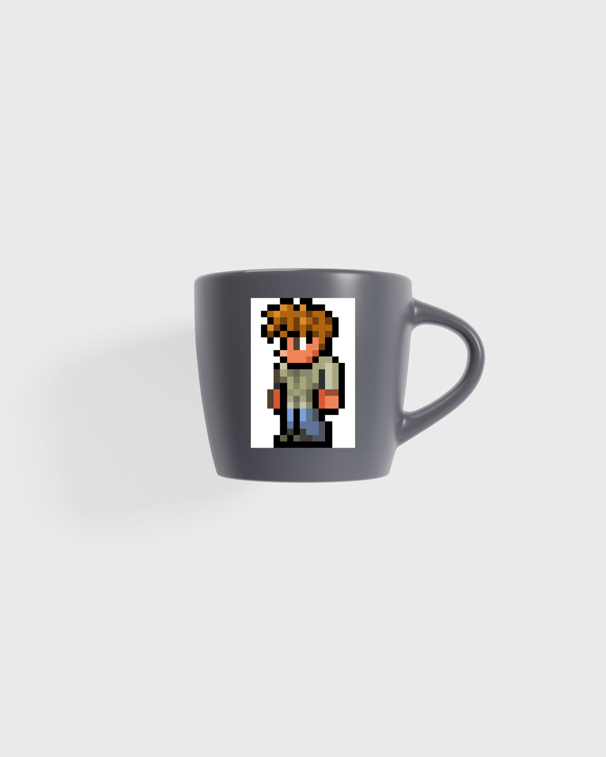 Mug featuring Minecraft Steve Pixel Art
