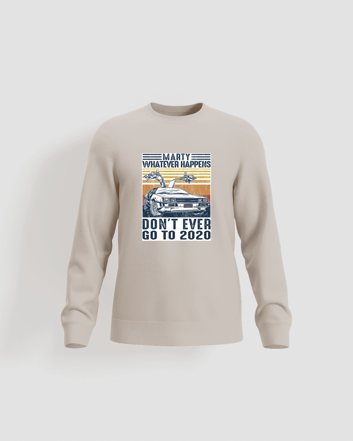 Sweatshirt with Car Poster and Years