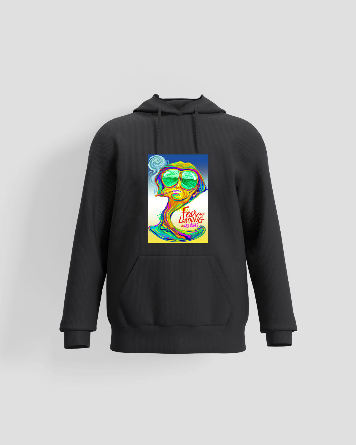 SWEATSHIRT Psychedelic Fear and Loathing Poster