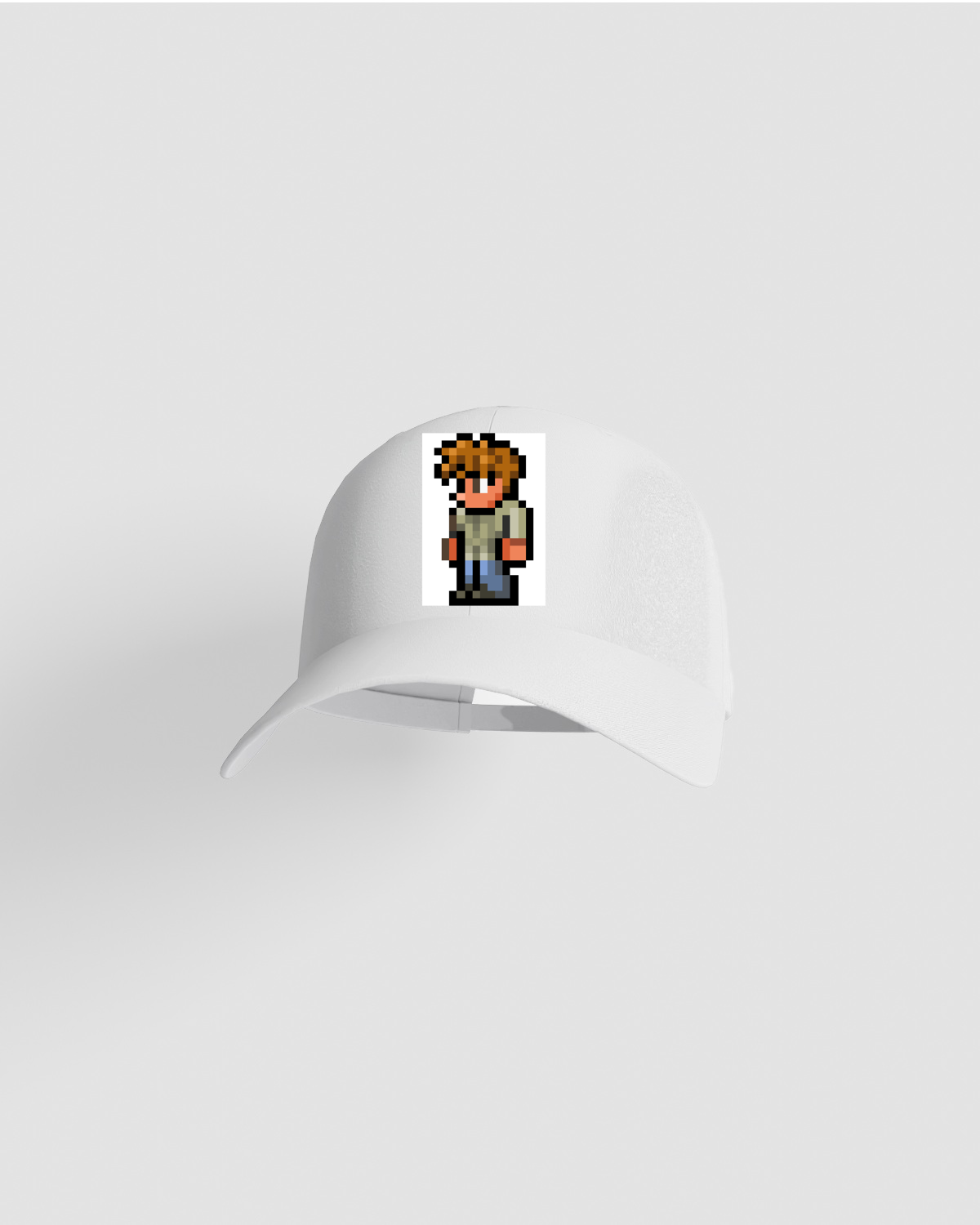 Premium Cap with Minecraft Pixel Boy 0