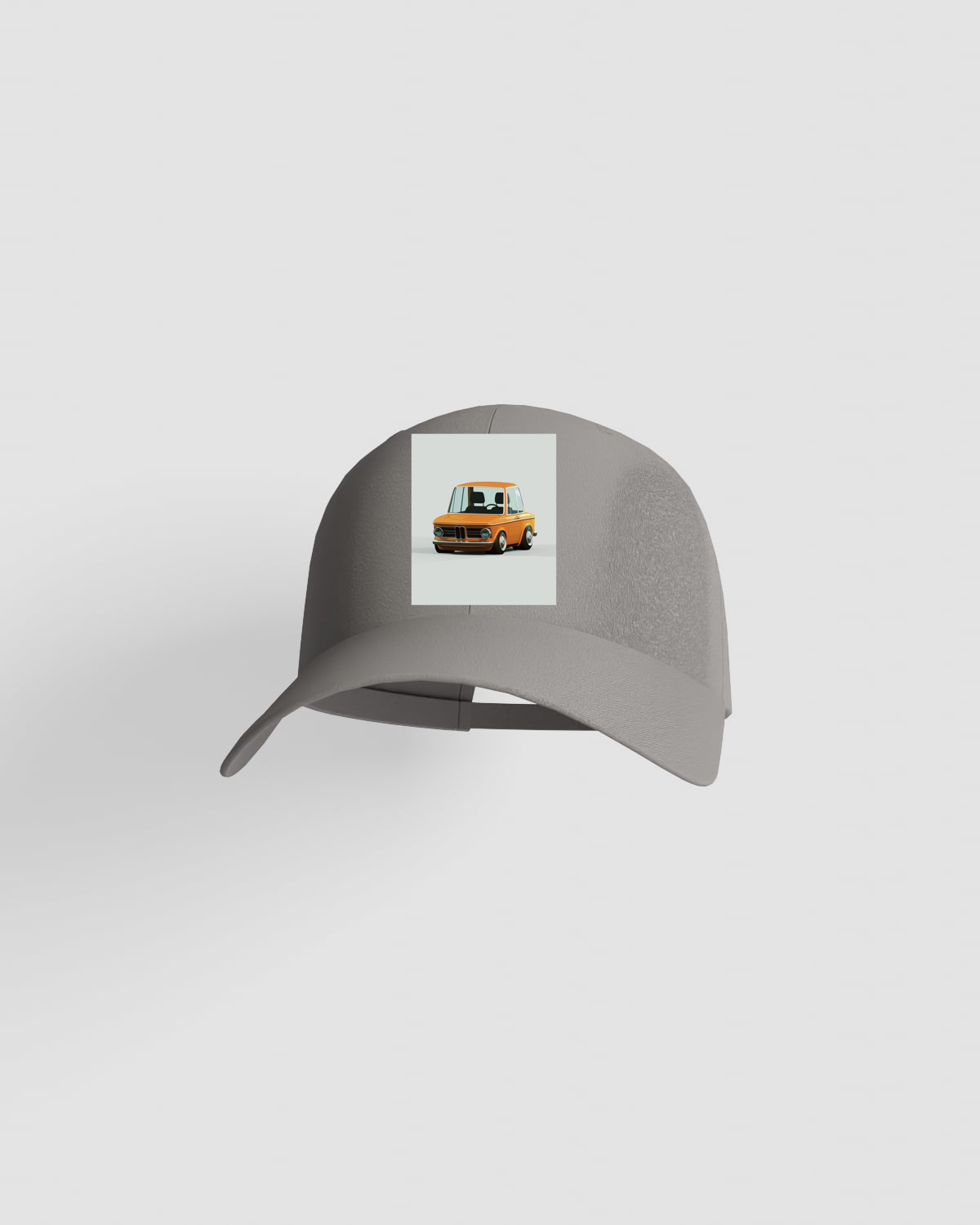 Caps with orange car graphic 0