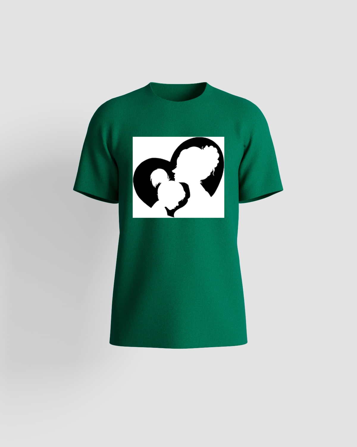 Black and White T-shirt logo