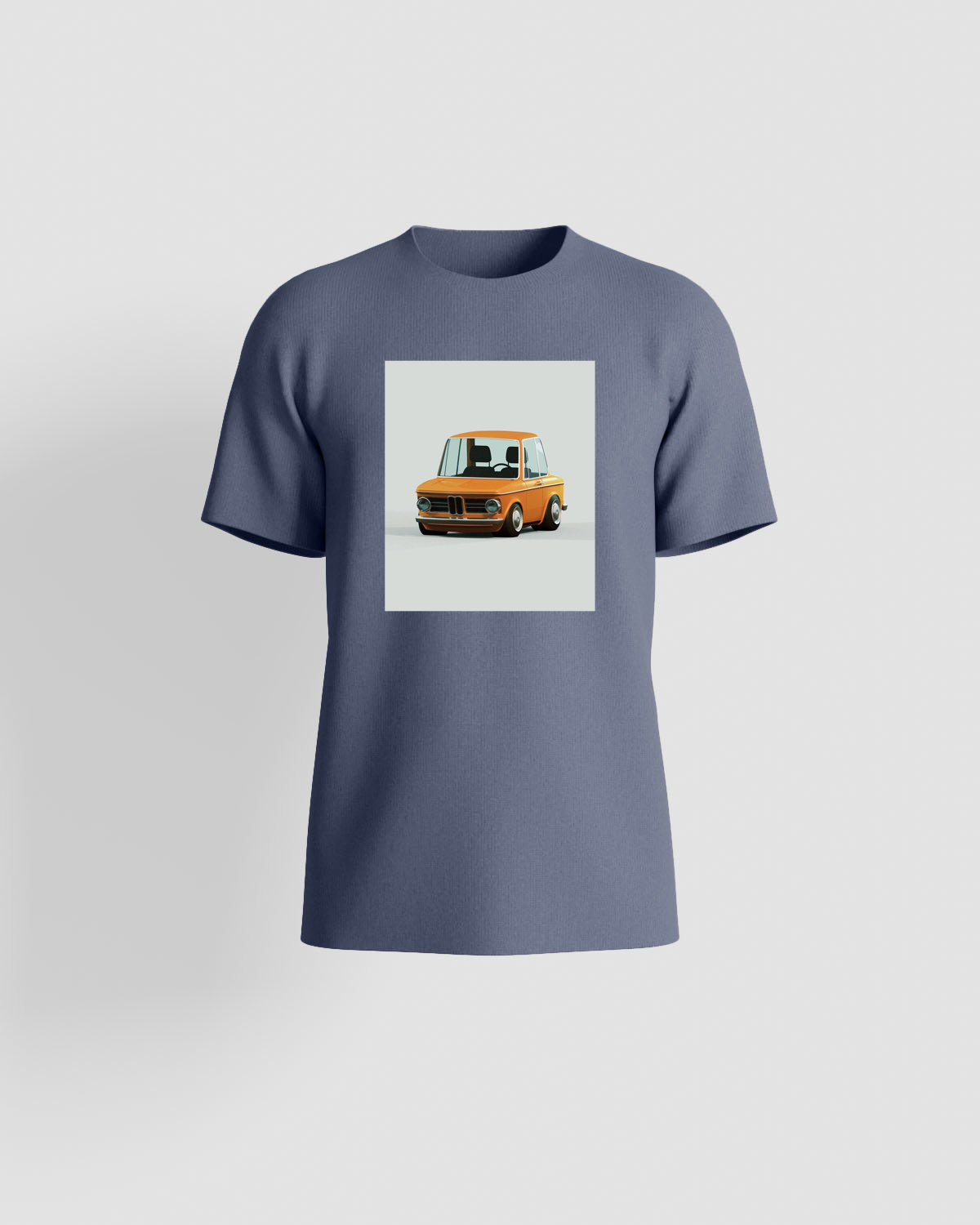 Premium T-Shirt with Cute Orange Car 0