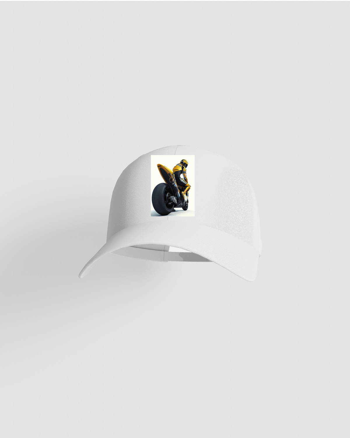 Premium Cap Motorcycle Rider Print
