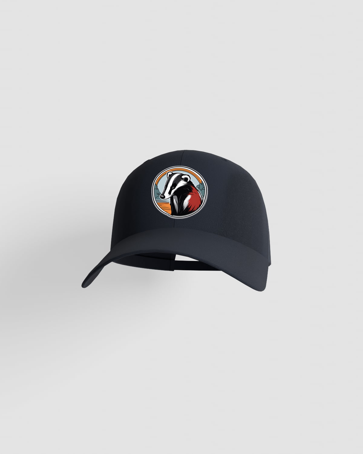 Cappellino blu navy con chiusura a velcro regolabile 59