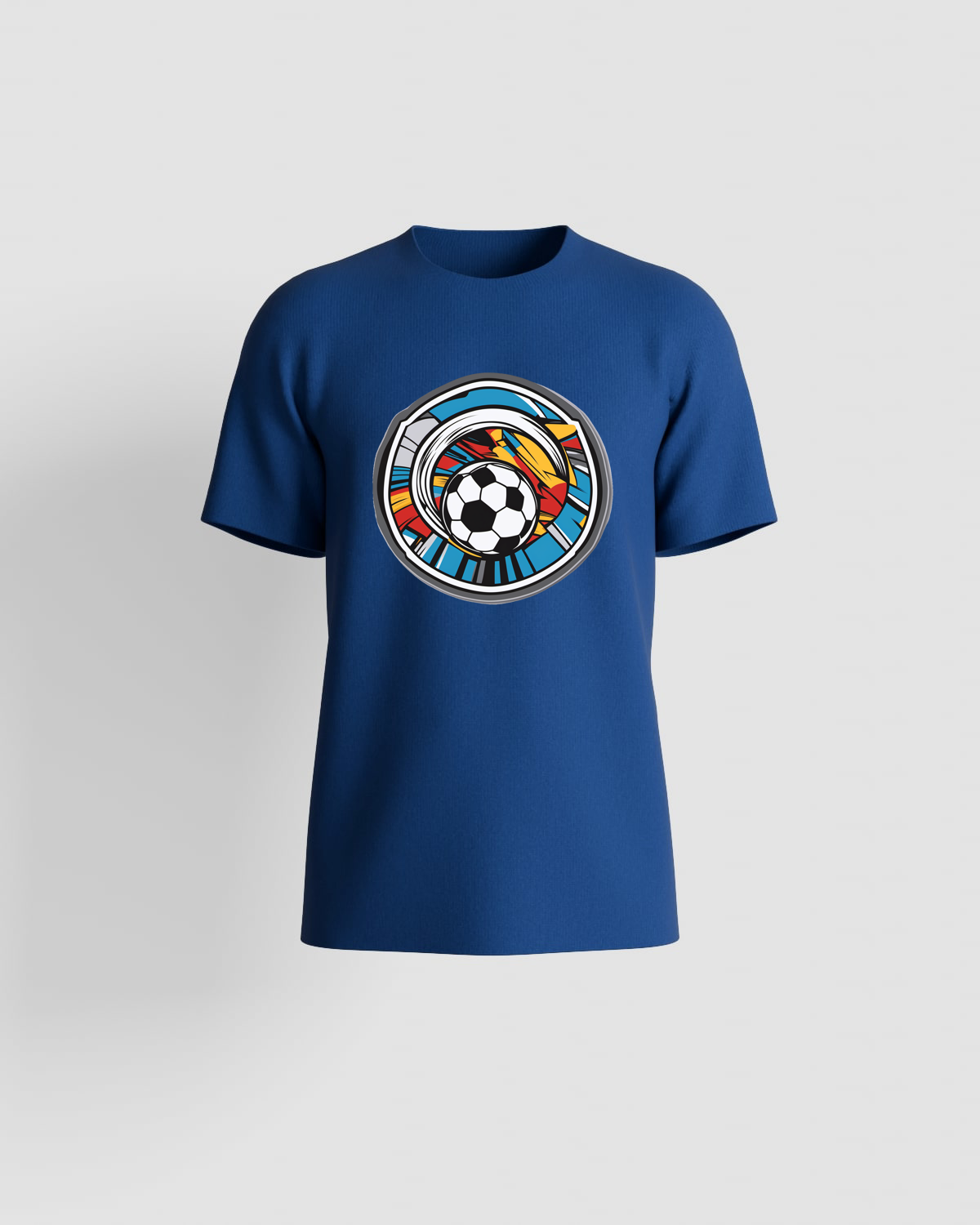 Blu T-Shirt Classico Collo rotondo 59