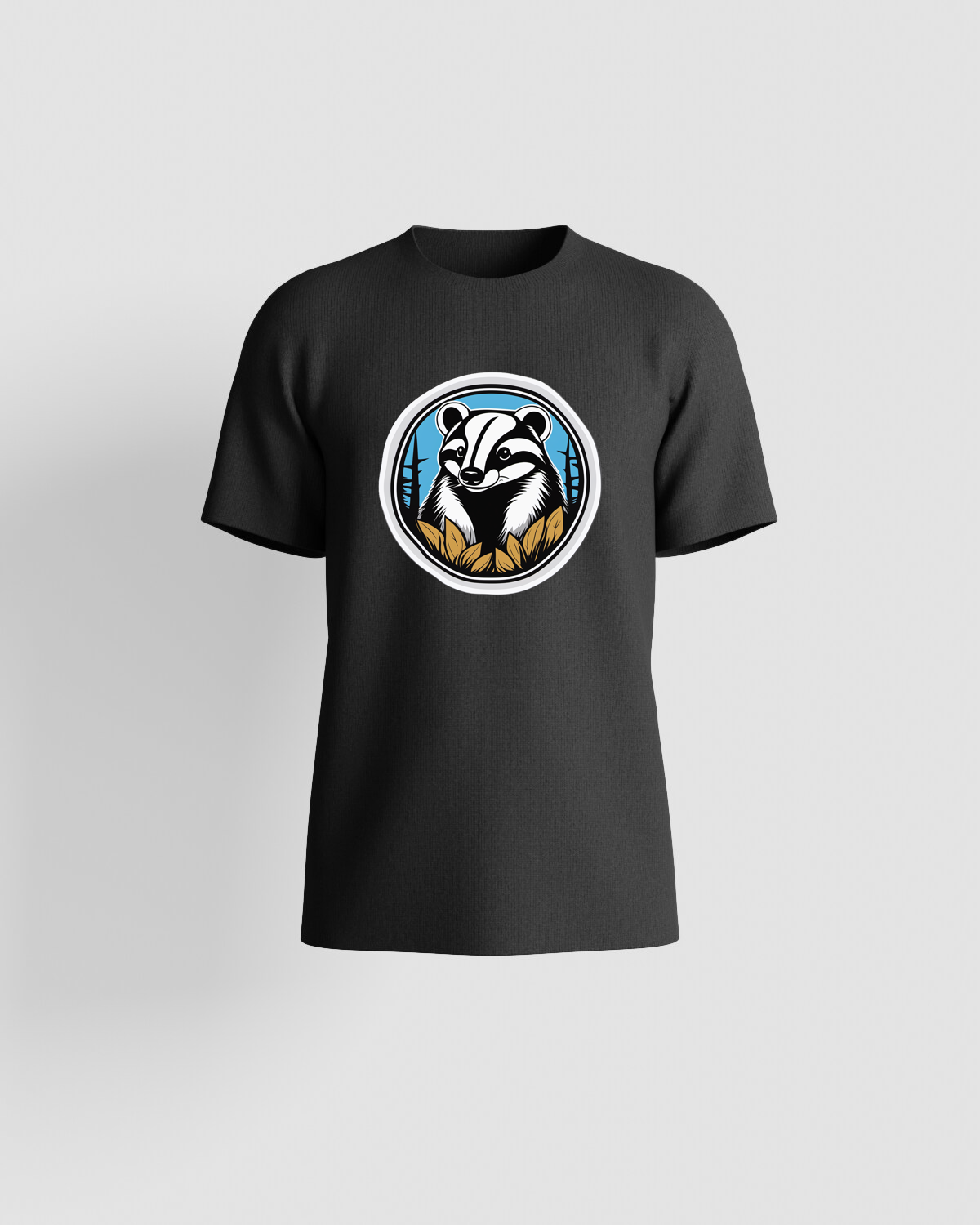 T-Shirt Premium in Cotone Riciclato Nero 59