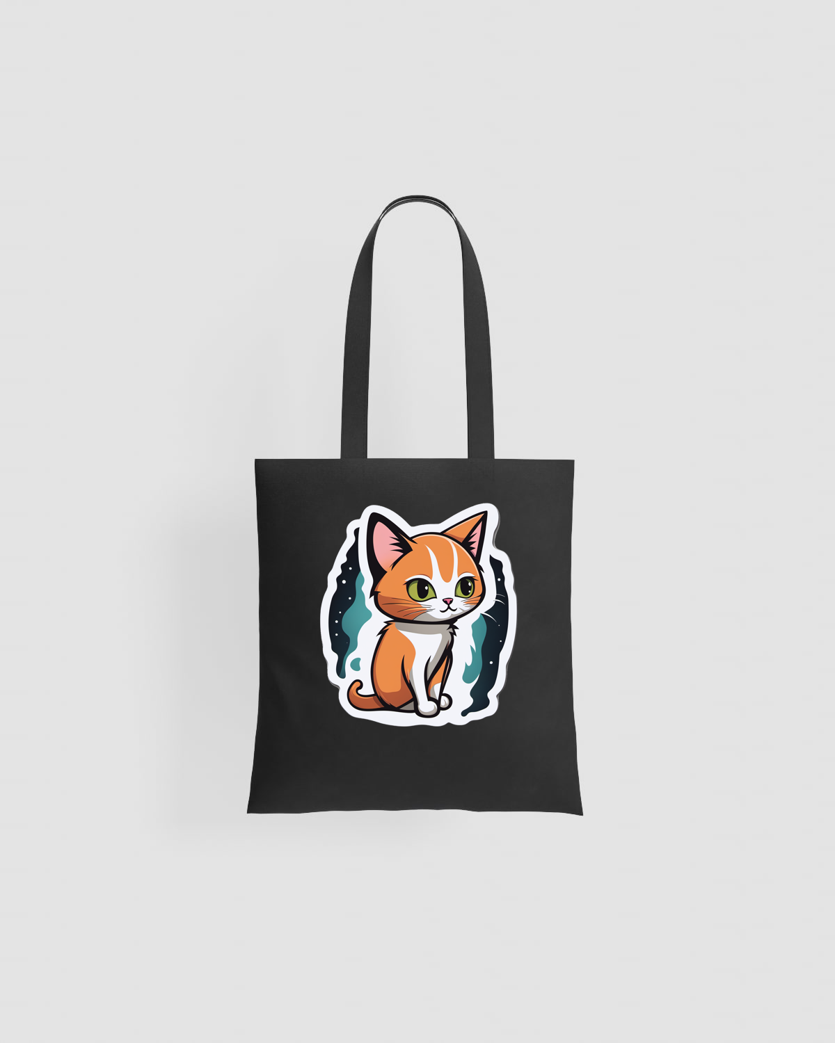 Tote Bag in cotone resistente con superficie di stampa liscia 59