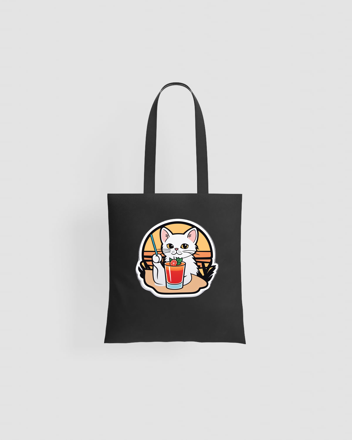 Premium Cotton Tote Bag con Manici Lunghi 59
