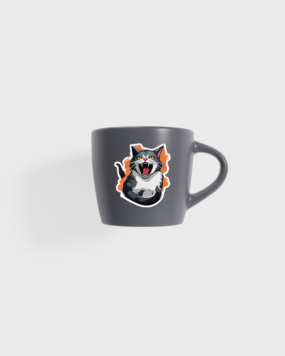 Tazza di ceramica personalizzata con esterno opaco e interno lucido 59