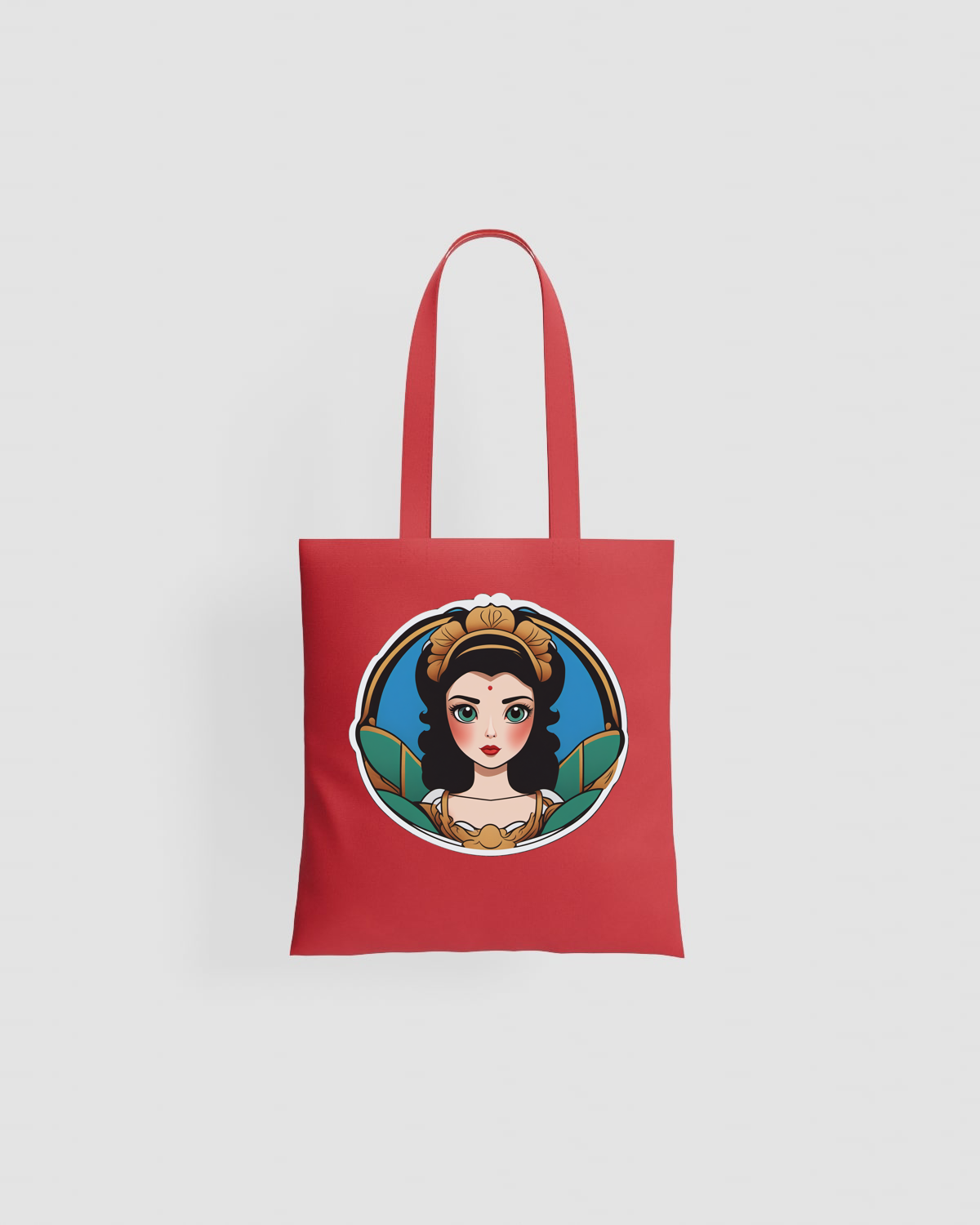 Tote bag personalizzabile 100% cotone Rosso 59