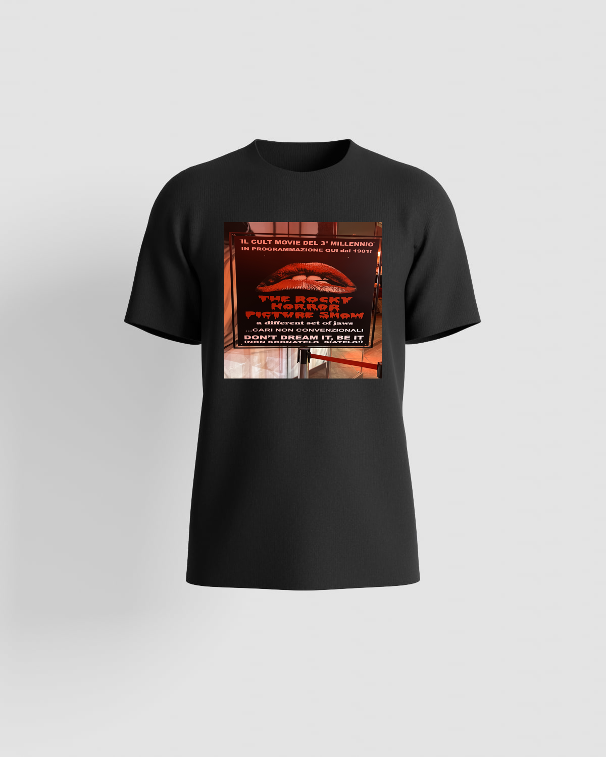 T-Shirt nera – Taglia moderna eco‑sostenibile 59