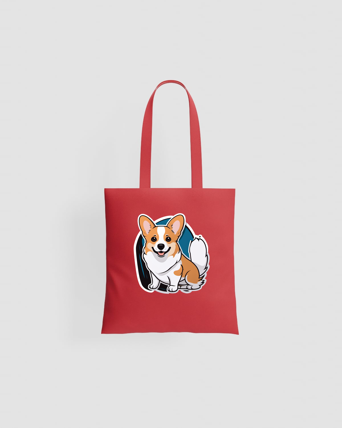 Tote Bag di cotone personalizzabile con manici da 67 cm 59