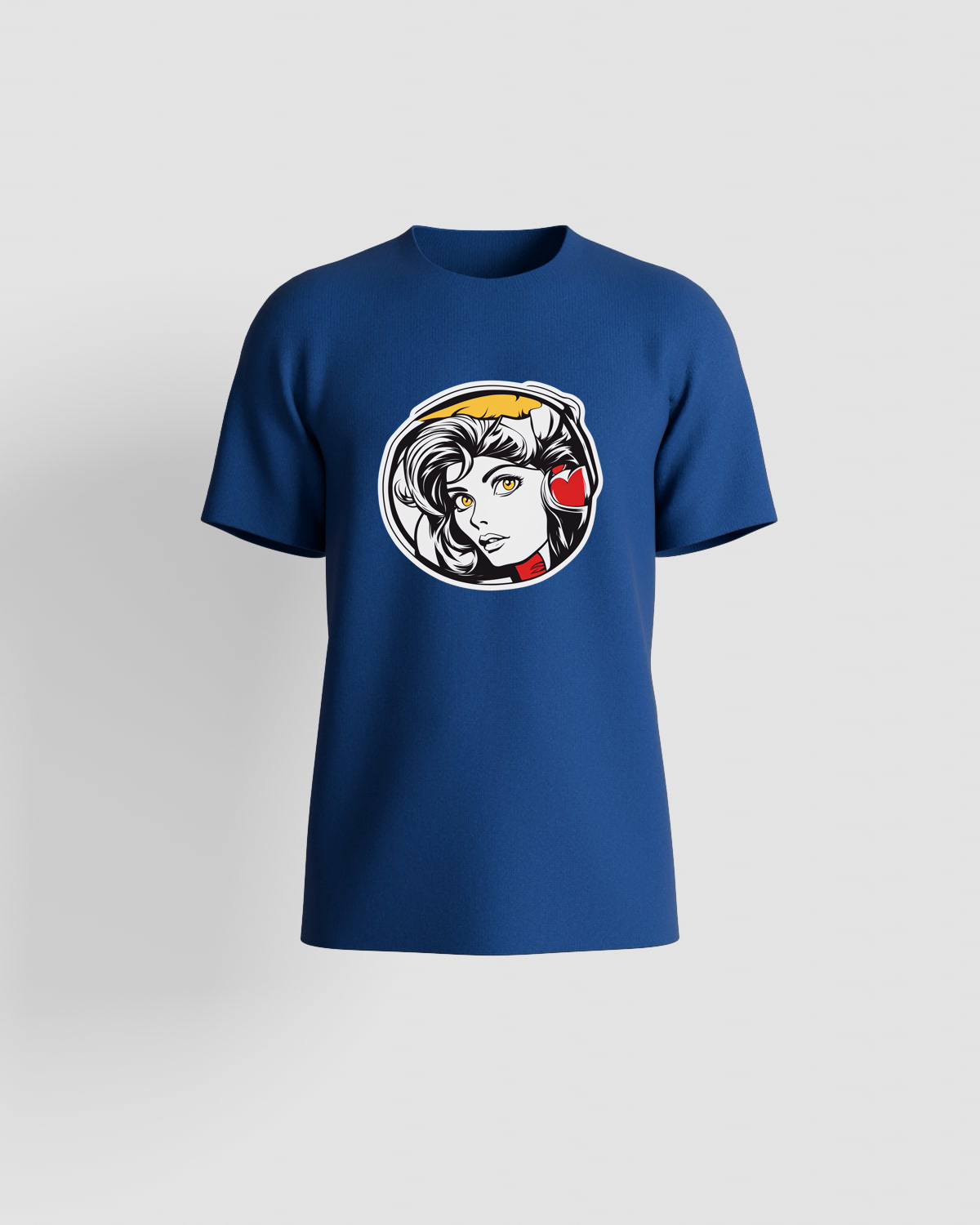 Maglietta blu – stampa personalizzata 59