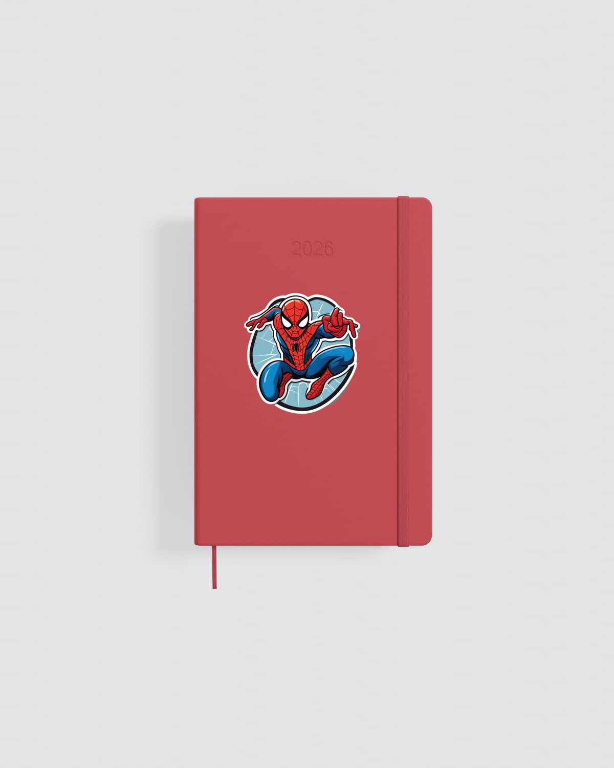 Planner personalizzato con design grafico audace