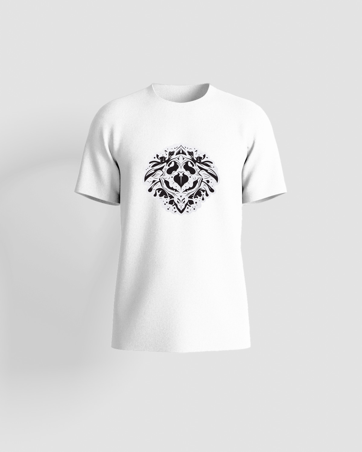 T‑shirt bianca premium, cotone eco‑sostenibile 59