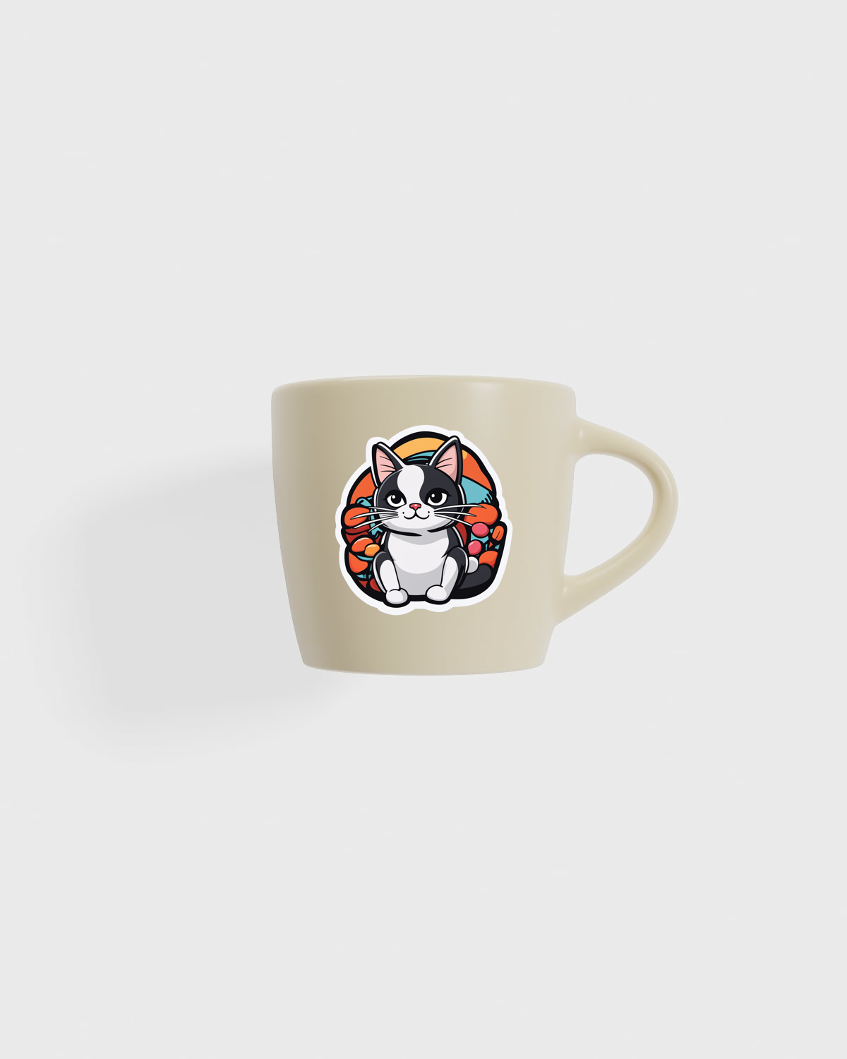 Tazza di ceramica opaca esterna 59
