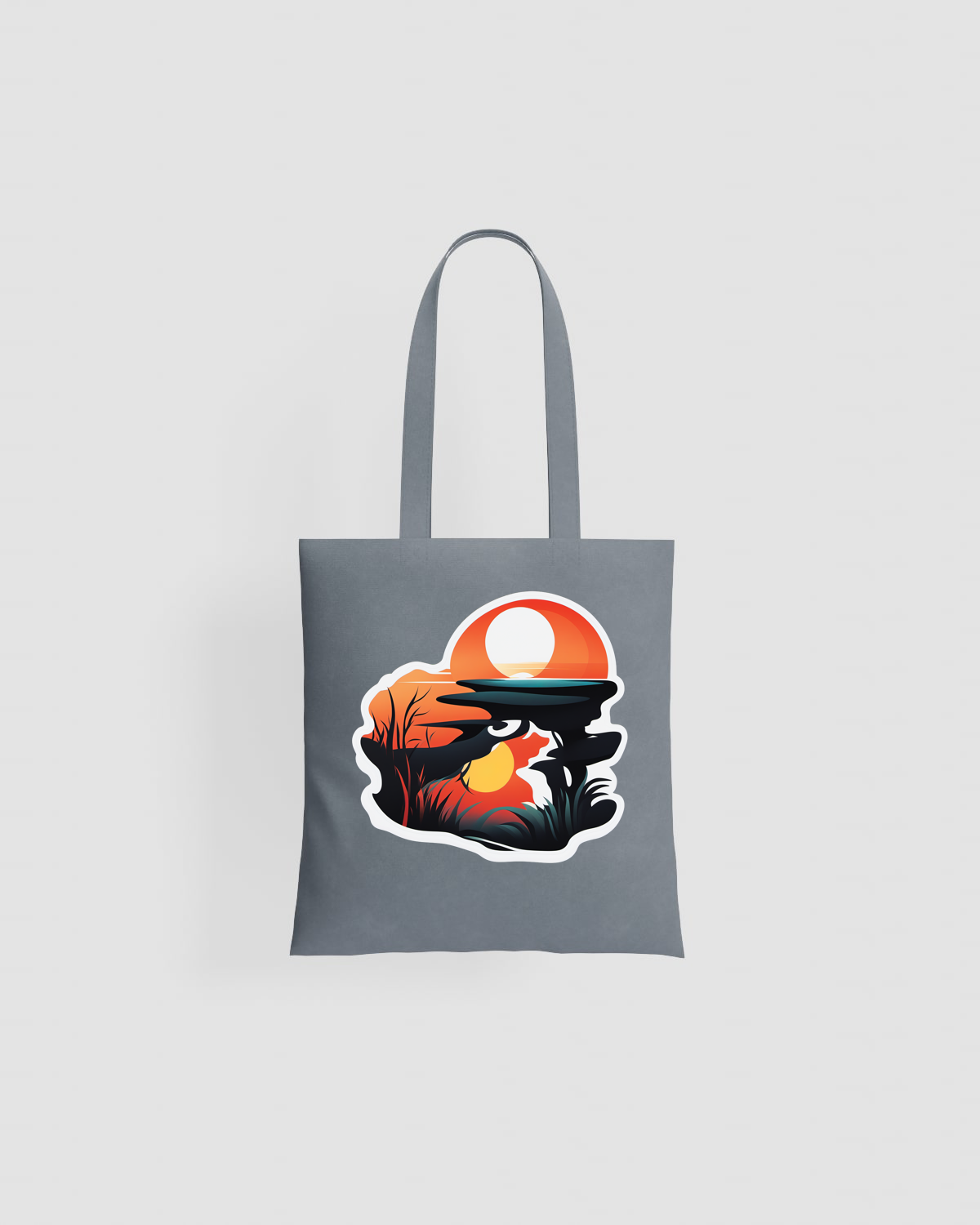 Tote Bag in cotone di alta qualità con manici lunghi 59