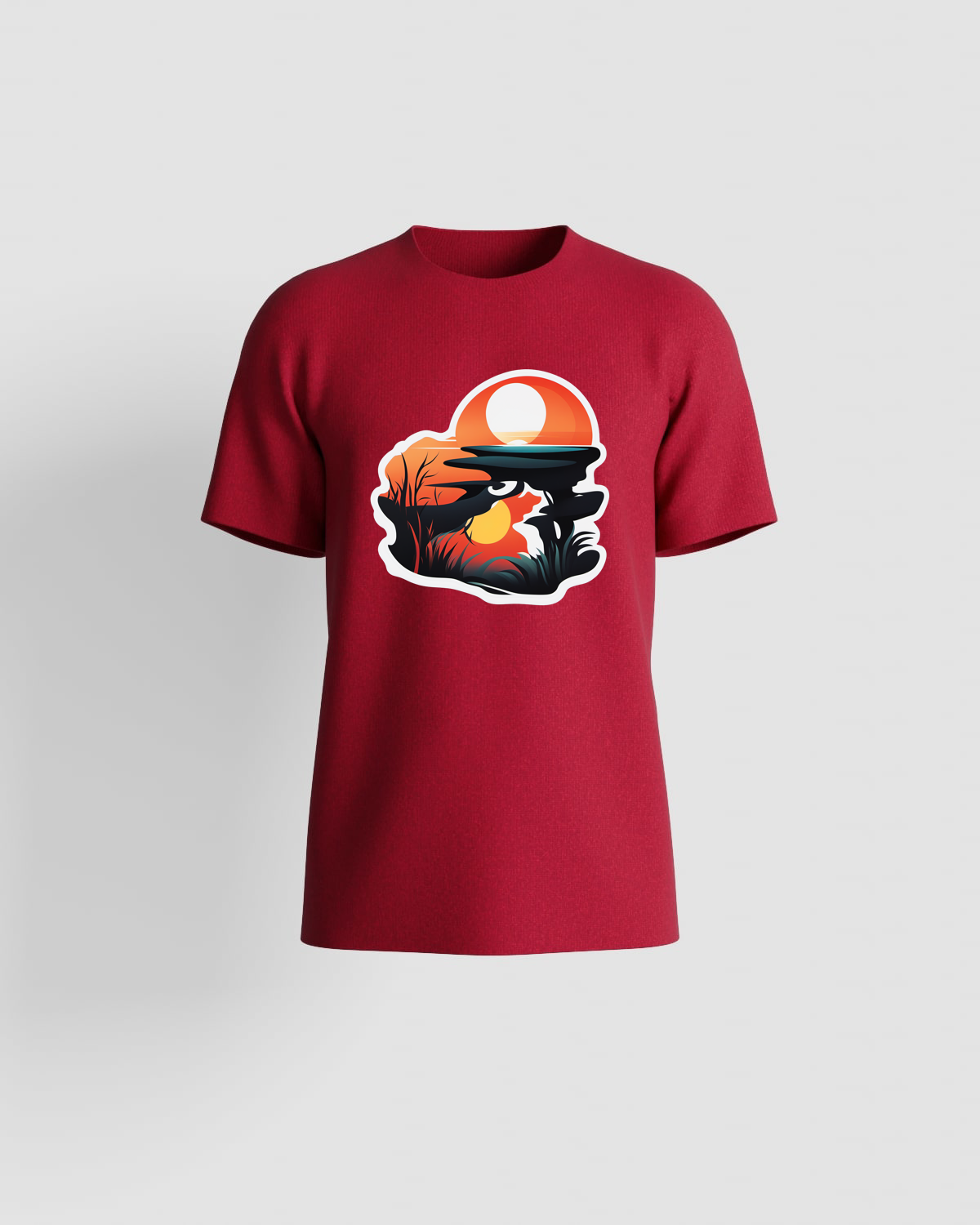 T-shirt personalizzabile 100% Cotone Unisex Rosso 59