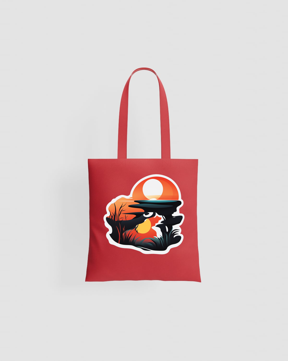 Cotone resistente Tote Bag con manici da 67 cm 59