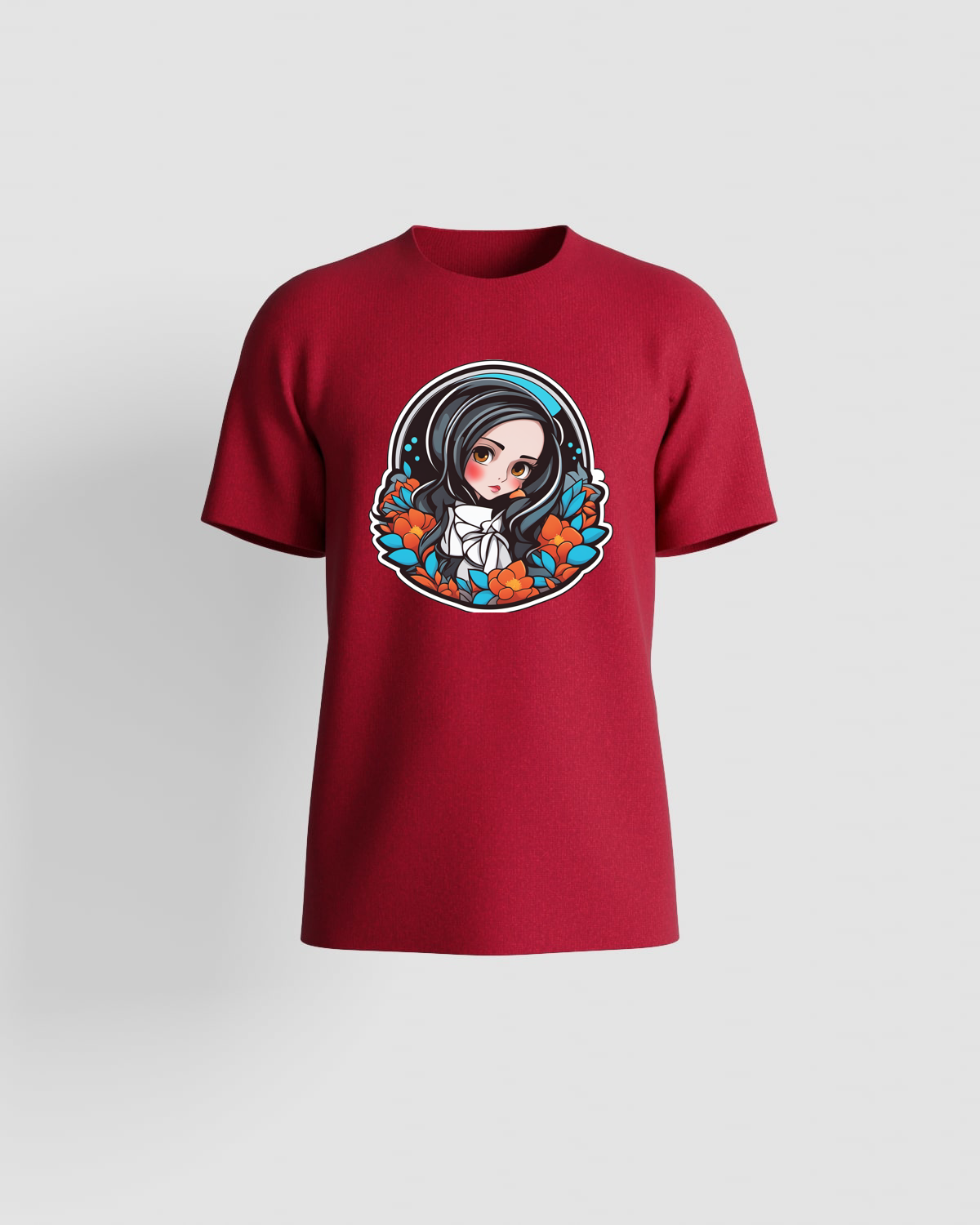 T-Shirt Rosso – Cotone organico, Vestibilità moderna 59