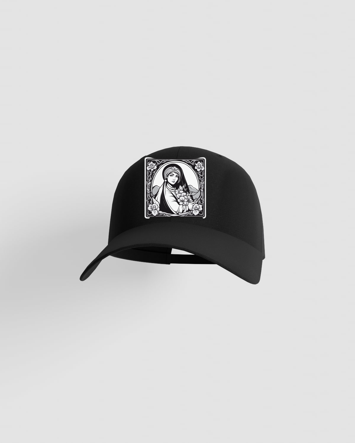 Cappellino personalizzabile 100% cotone Nero 59