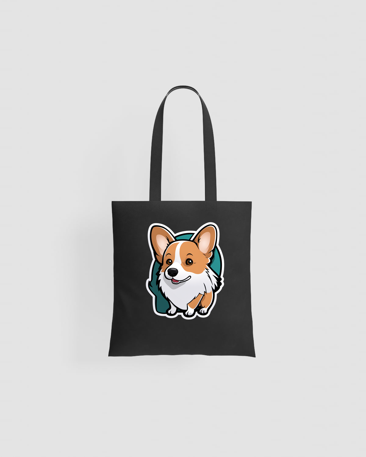 Tote Bag in cotone a superficie liscia 59