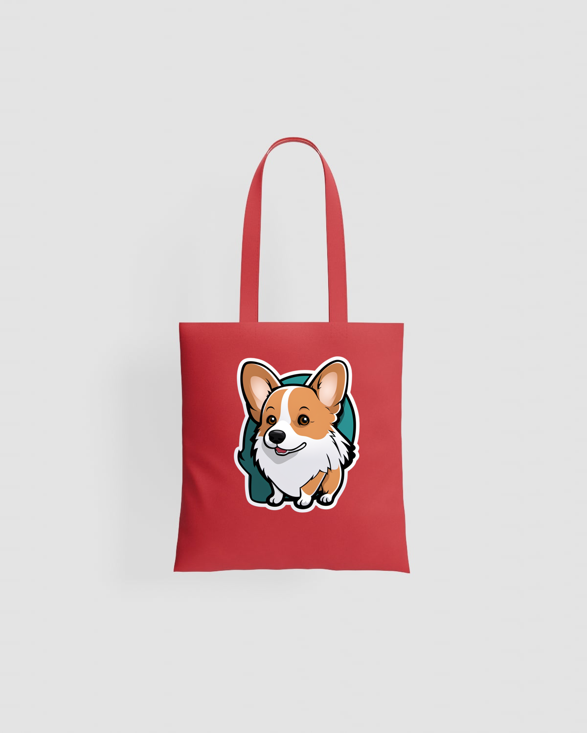 Premium Cotton Tote Bag con Manici Lunghi 59