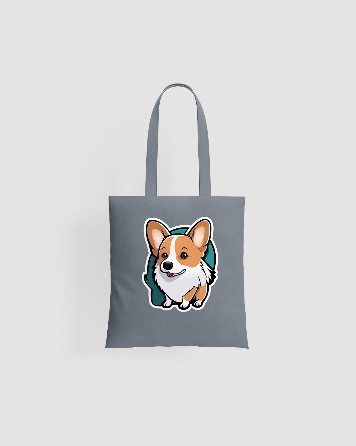 Tote Bag in cotone personalizzabile con manici lunghi 59