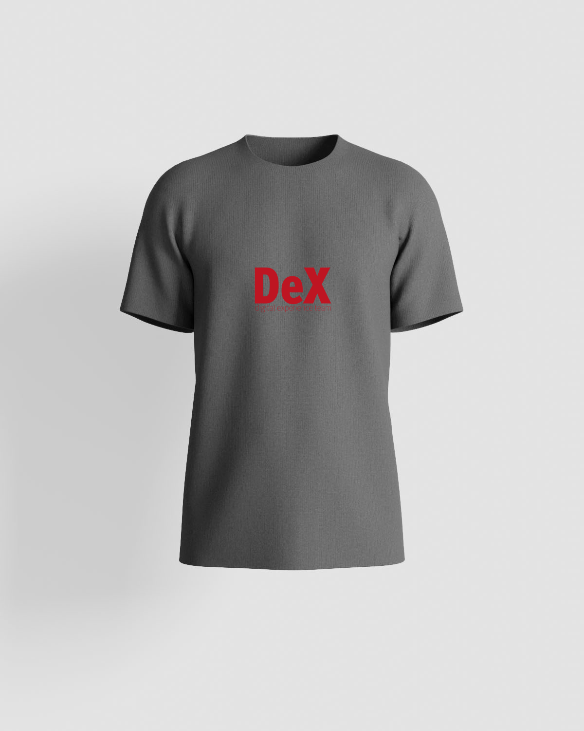 T-Shirt Premium Antracite Soft Eco‑Sostenibile Comfort 59