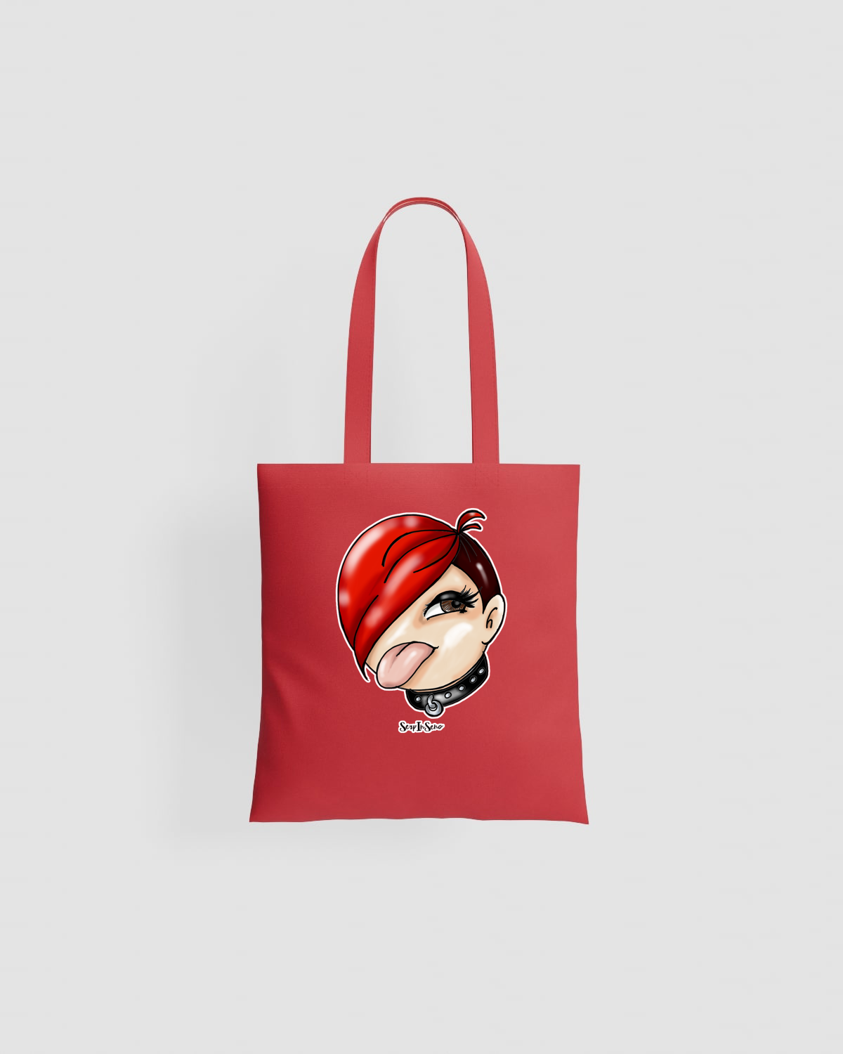 Tote Bag in cotone resistente con superficie di stampa liscia 59