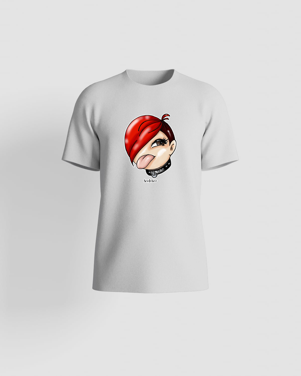 T-shirt bianca – Design pulito e nitido 59