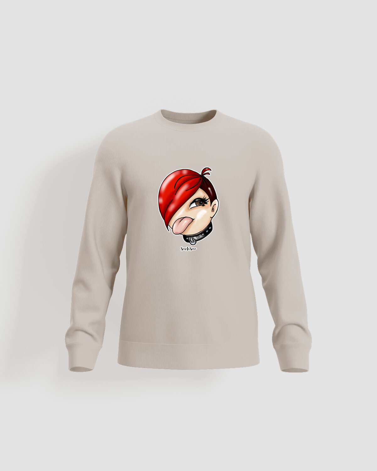 Felpe Unisex in Cotone Organico Crema 59
