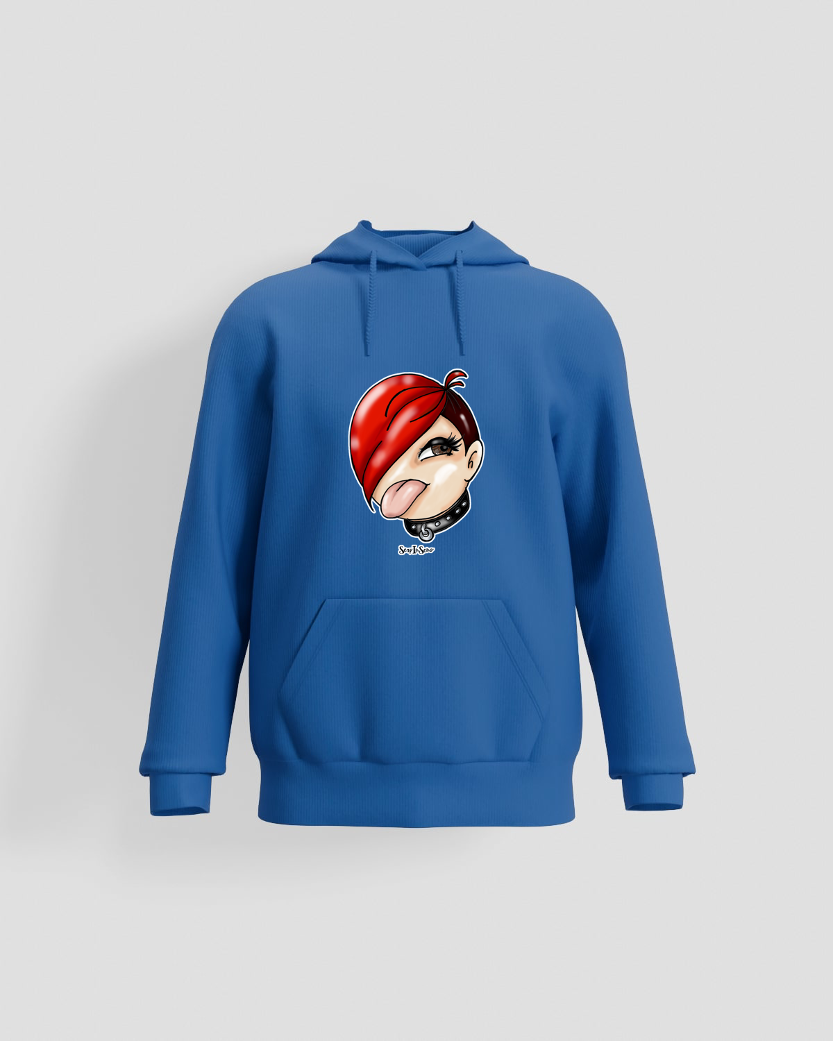 Blu Unisex Felpe a 3 fili di cotone 59