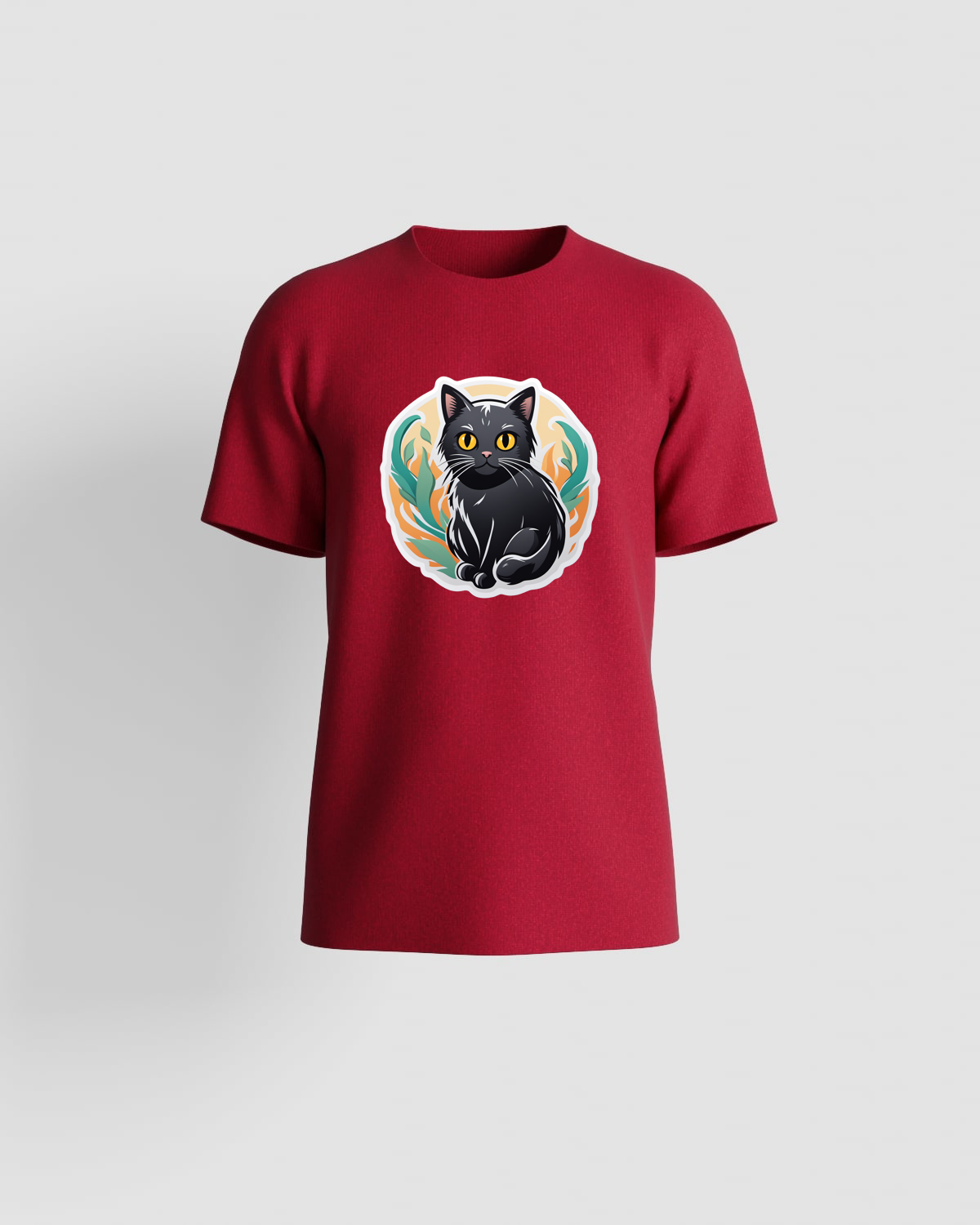 T-Shirt rossa con grafica audace 59