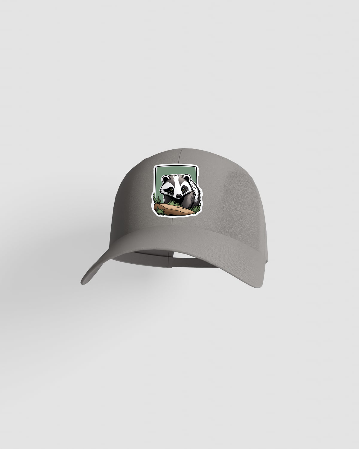 Cappellino Grigio con chiusura a velcro 59