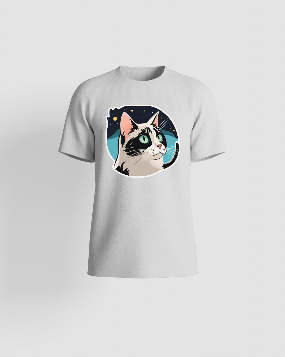 T-shirt bianca – Design pulito e nitido 59