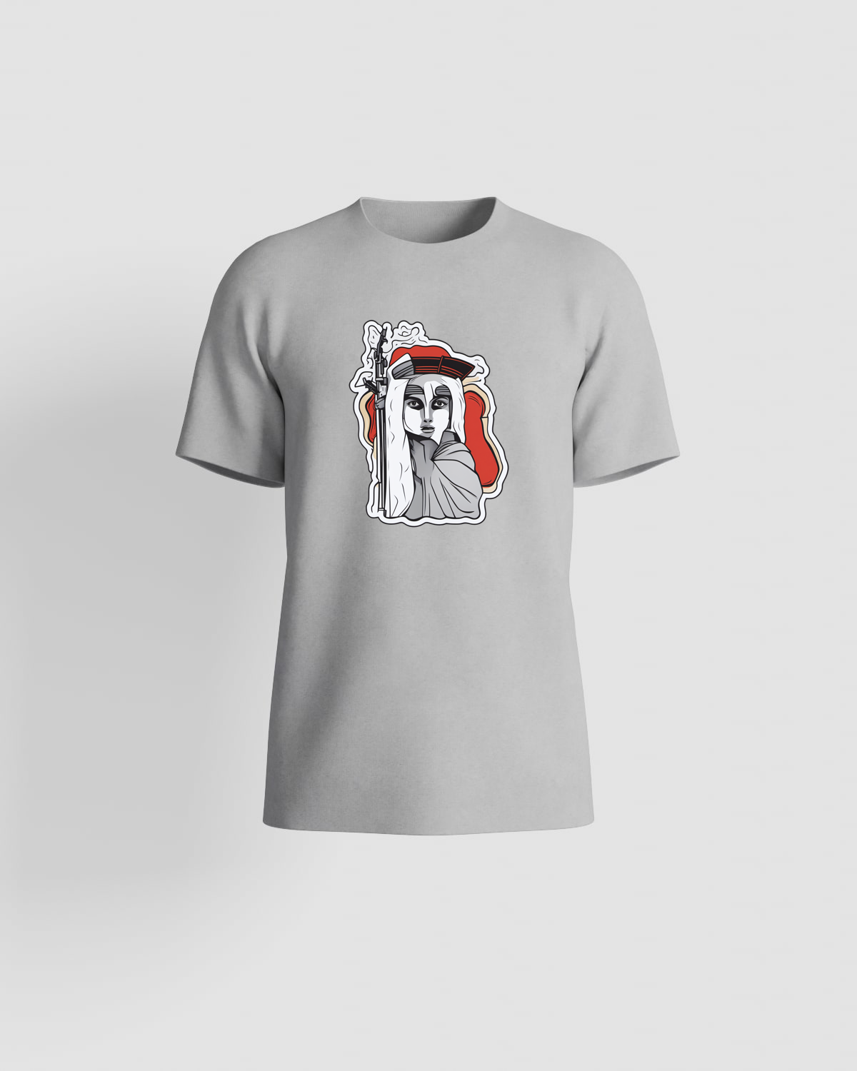 T‑shirt grigia – vestibilità pulita e moderna 59