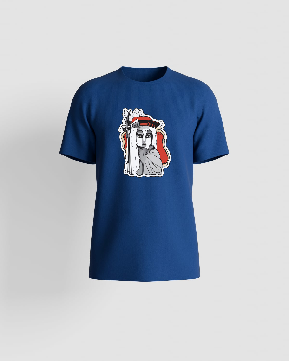 T-shirt personalizzabile 100% Cotone Unisex Blu 59